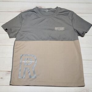 SHEIN Kids EVRYDAY Boys Letter Graphic Two Tone Tee 13-14 Youth New Without Tag